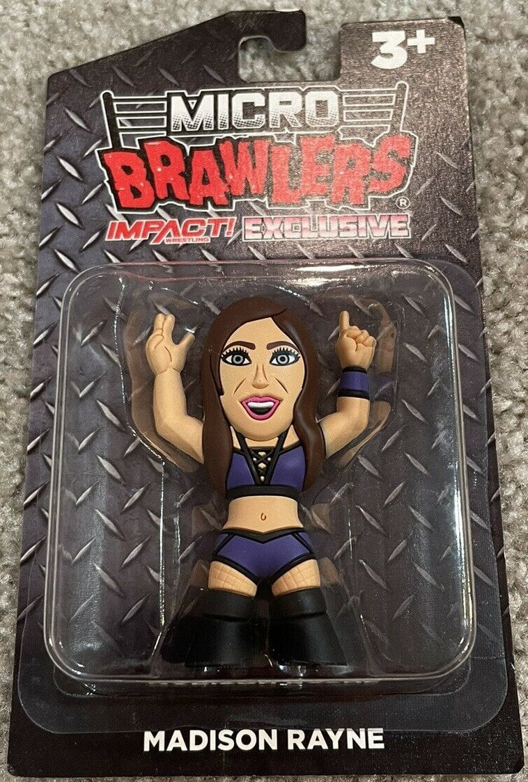 TNA/Impact Wrestling Pro Wrestling Tees Impact! Wrestling Exclusive Micro Brawlers 0 Madison Rayne Action & Toy Figures PWcatalog