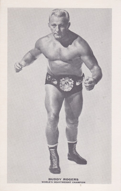 Buddy Rogers Boyd Pierce 3.5x5" Promo Photo PWcatalog