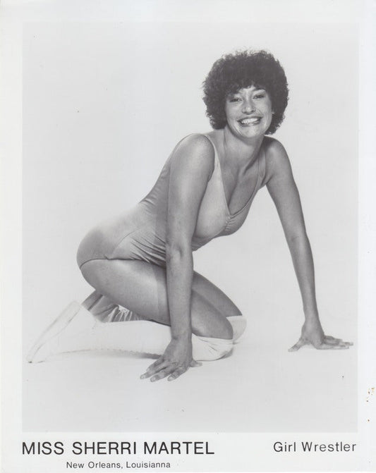 1980s Mid-South Miss Sherri Martel Vintage Promo Photo