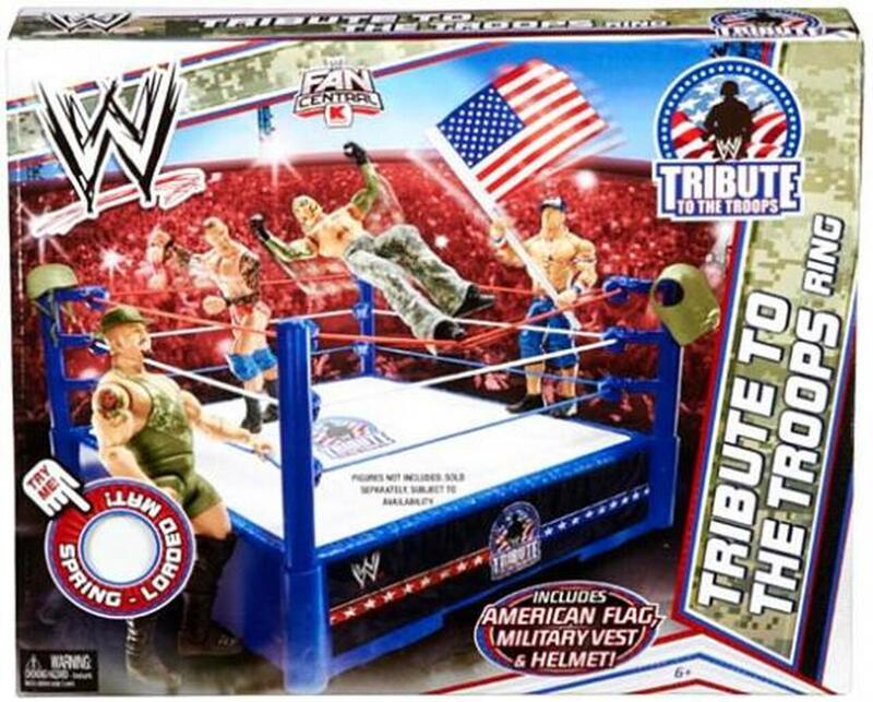 WWE Mattel Tribute to the Troops Ring Action & Toy Figures PWcatalog