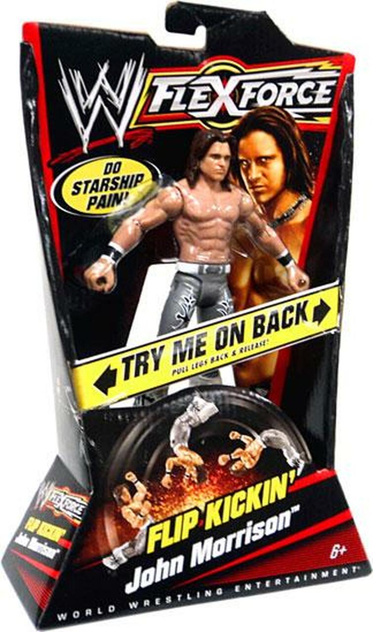 WWE Mattel Flex Force 1 Flip Kickin' John Morrison Action & Toy Figures PWcatalog