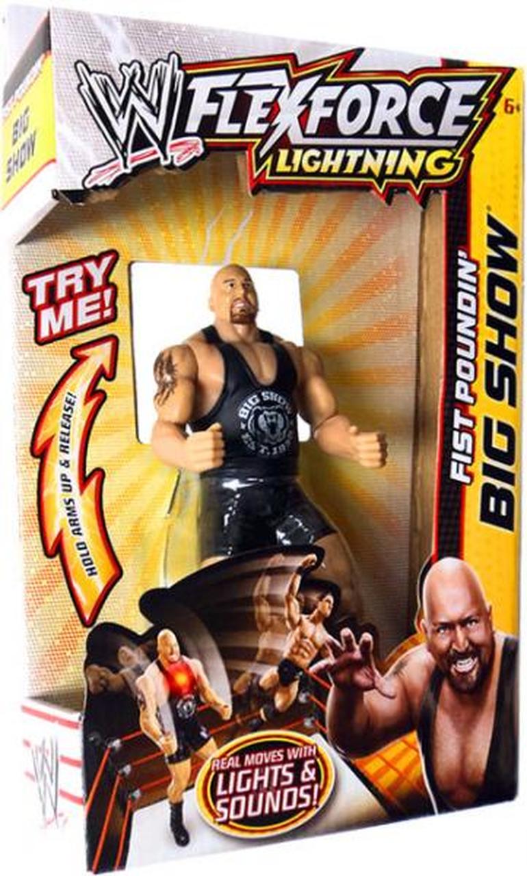 WWE Mattel Flex Force Lightning Fist Poundin' Big Show Action & Toy Figures PWcatalog