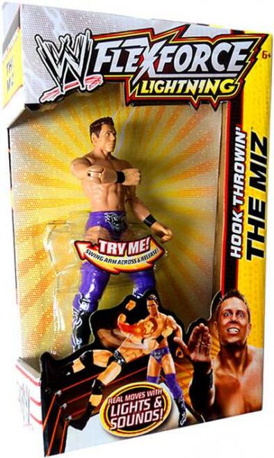 WWE Mattel Flex Force Lightning Hook Throwin' The Miz Action & Toy Figures PWcatalog