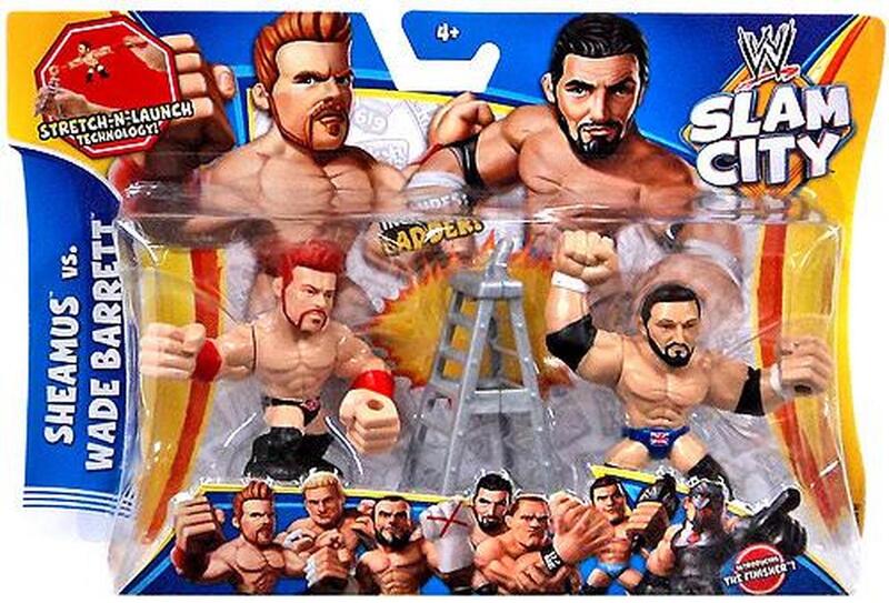 WWE Mattel Slam City Multipack: Sheamus vs. Wade Barrett Action & Toy Figures PWcatalog