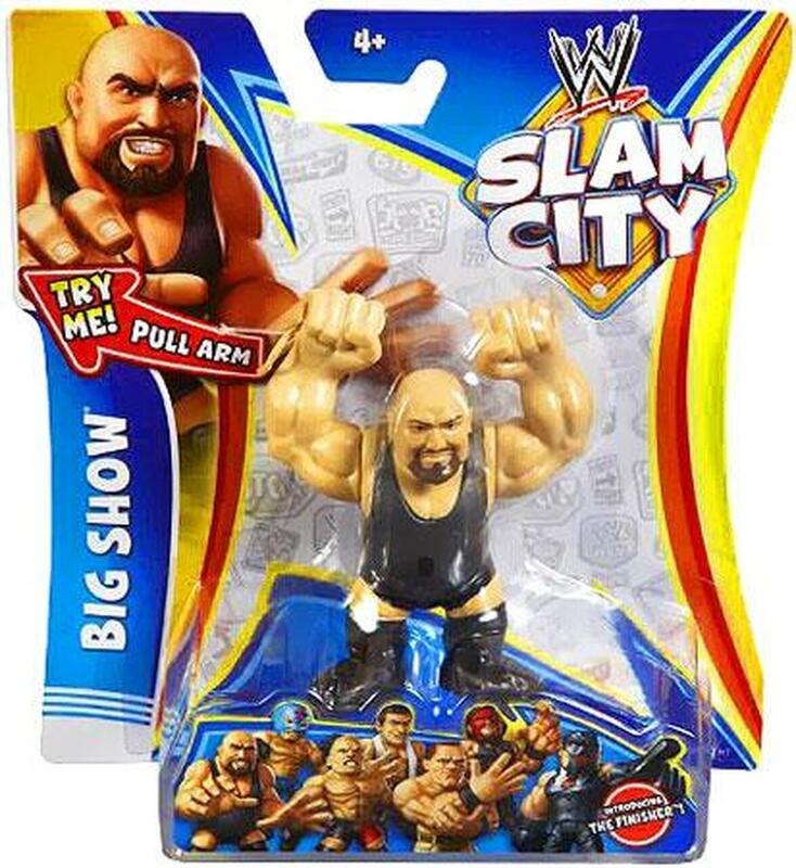 WWE Mattel Slam City 1 Big Show Action & Toy Figures PWcatalog