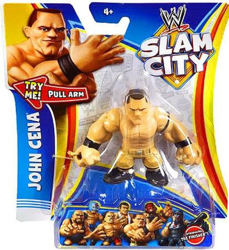 WWE Mattel Slam City 1 John Cena Action & Toy Figures PWcatalog