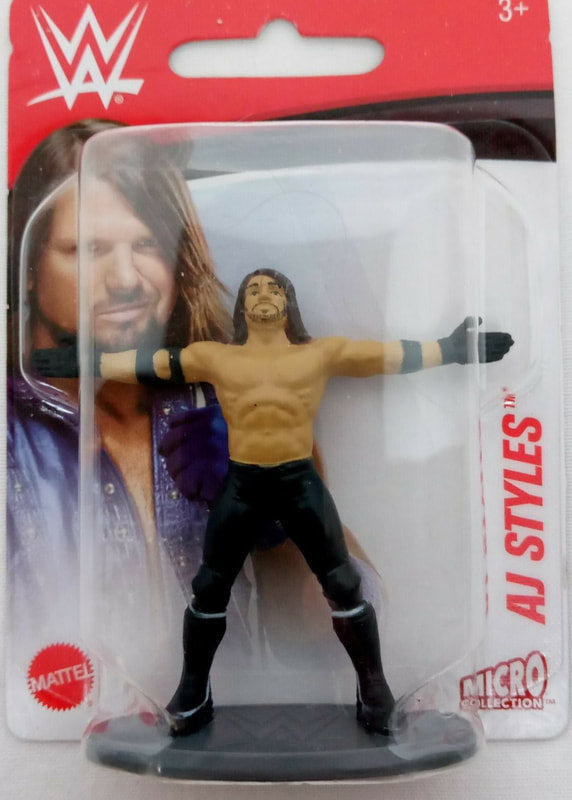 WWE Mattel Micro Collection AJ Styles Action & Toy Figures PWcatalog