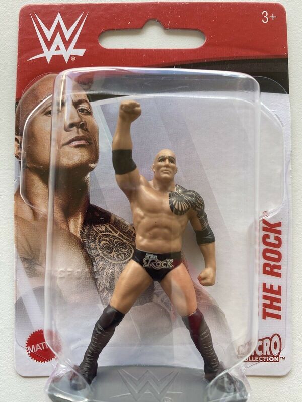 WWE Mattel Micro Collection The Rock Action & Toy Figures PWcatalog