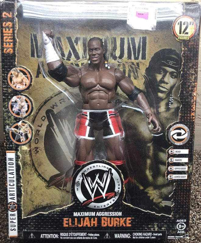 WWE Jakks Pacific Maximum Aggression 2 Elijah Burke Action & Toy Figures PWcatalog