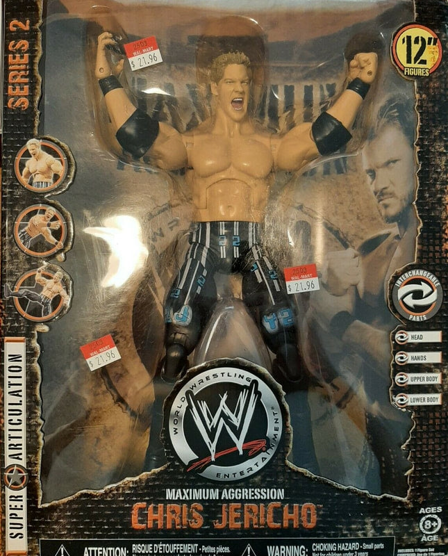 WWE Jakks Pacific Maximum Aggression 2 Chris Jericho Action & Toy Figures PWcatalog