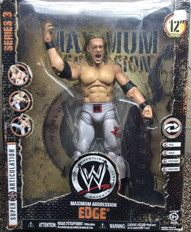 WWE Jakks Pacific Maximum Aggression 3 Edge Action & Toy Figures PWcatalog
