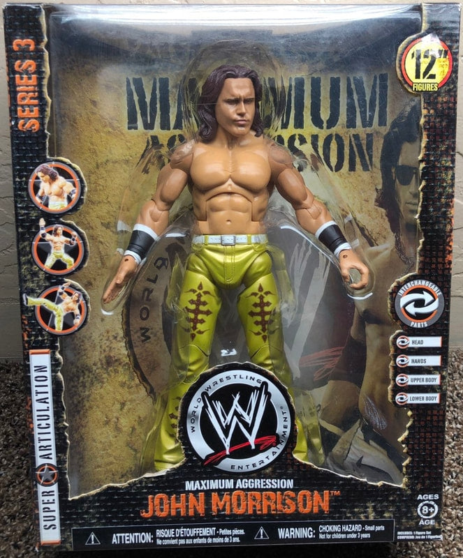 WWE Jakks Pacific Maximum Aggression 3 John Morrison Action & Toy Figures PWcatalog