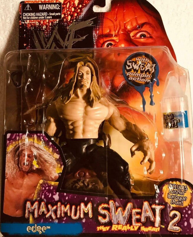 1999 WWF Jakks Pacific Maximum Sweat Series 2 Edge Action & Toy Figures PWcatalog