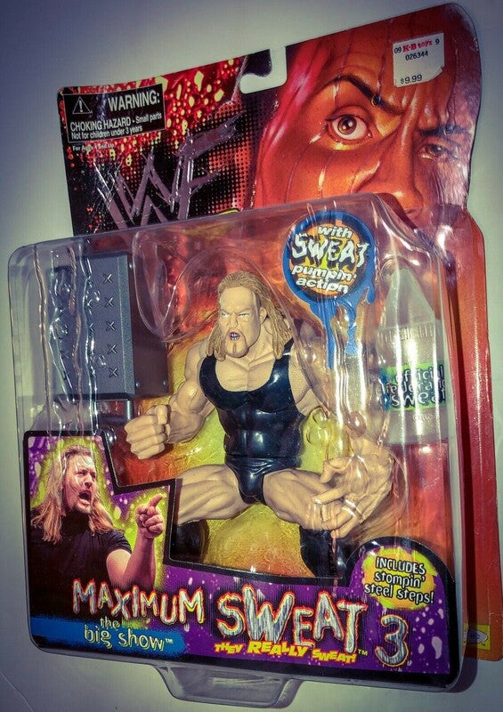 1999 WWF Jakks Pacific Maximum Sweat Series 3 Big Show Action & Toy Figures PWcatalog