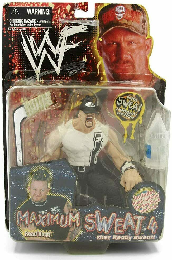 1999 WWF Jakks Pacific Maximum Sweat Series 4 Road Dogg Action & Toy Figures PWcatalog