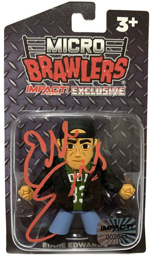 TNA/Impact Wrestling Pro Wrestling Tees Impact! Wrestling Exclusive Micro Brawlers 1 Eddie Edwards Action & Toy Figures PWcatalog