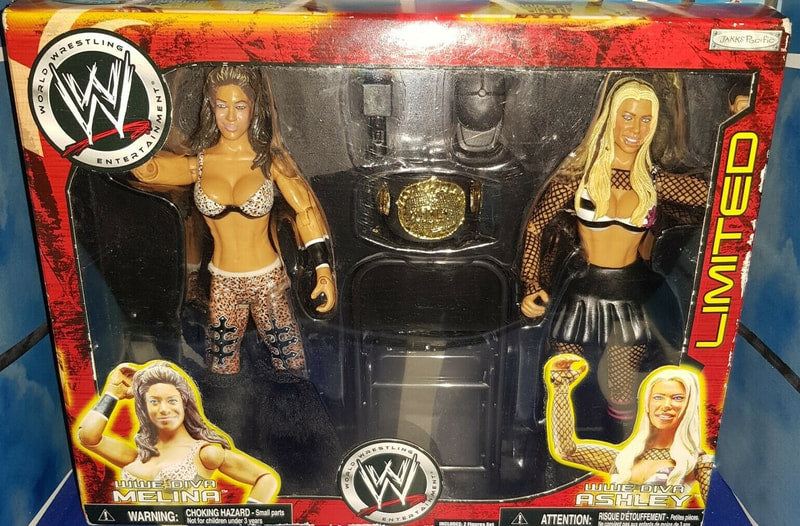 WWE Jakks Pacific Multipack: Melina & Ashley Action & Toy Figures PWcatalog