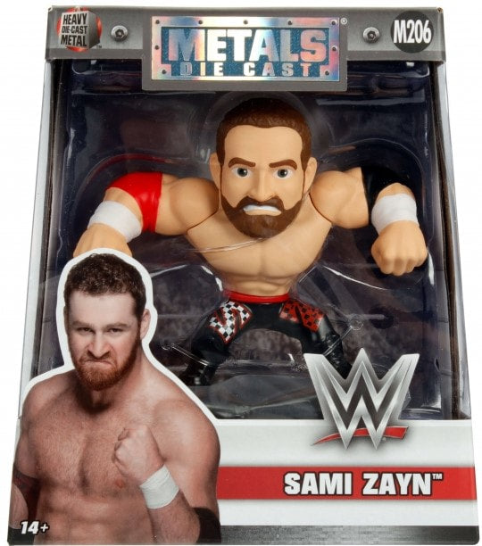 WWE Jada Toys Metals Die Cast 4 Inch Sami Zayn Action & Toy Figures PWcatalog