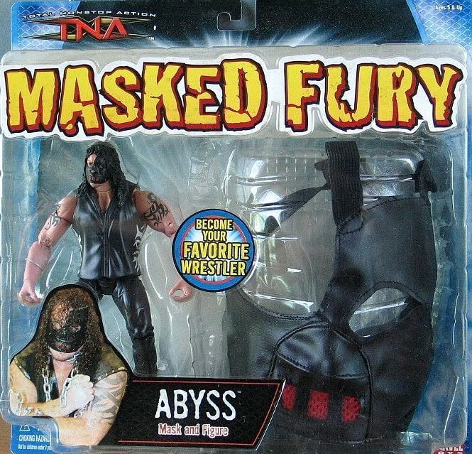 TNA/Impact Wrestling Marvel Toys Masked Fury Abyss Mask and Figure Action & Toy Figures PWcatalog