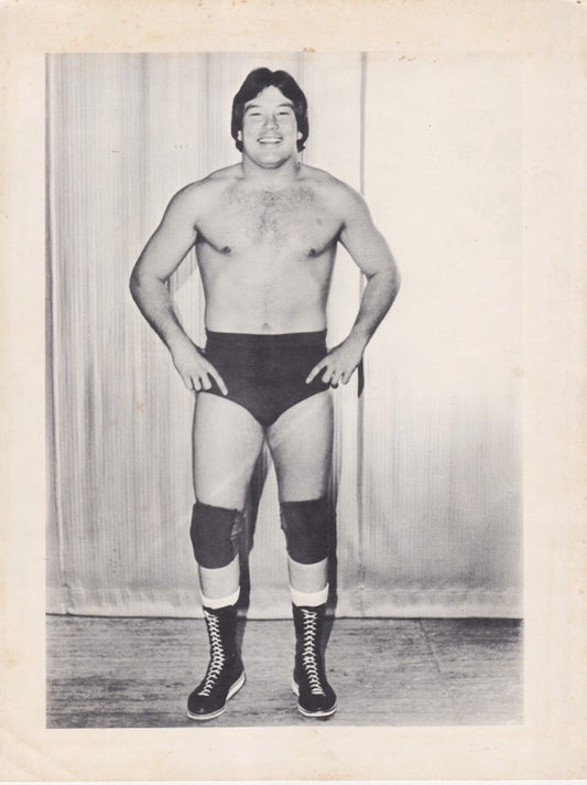 1980s Mid-South Ted DiBiase Vintage Promo Photo