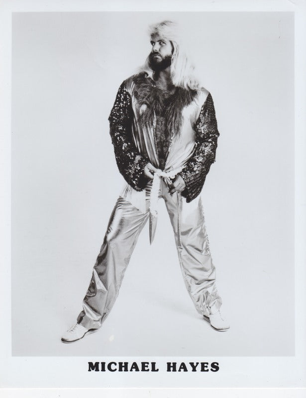 1980's UWF Michael Hayes Promo Photo PWcatalog