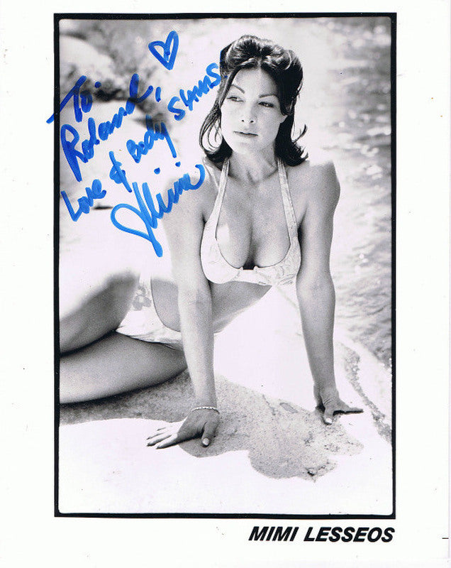 Vintage Mimi Lesseos (signed) promo Promo Photo PWcatalog