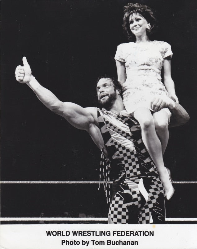 1992 WWF CHAMPION Macho Man Randy Savage Elizabeth (prototype?) PWcatalog