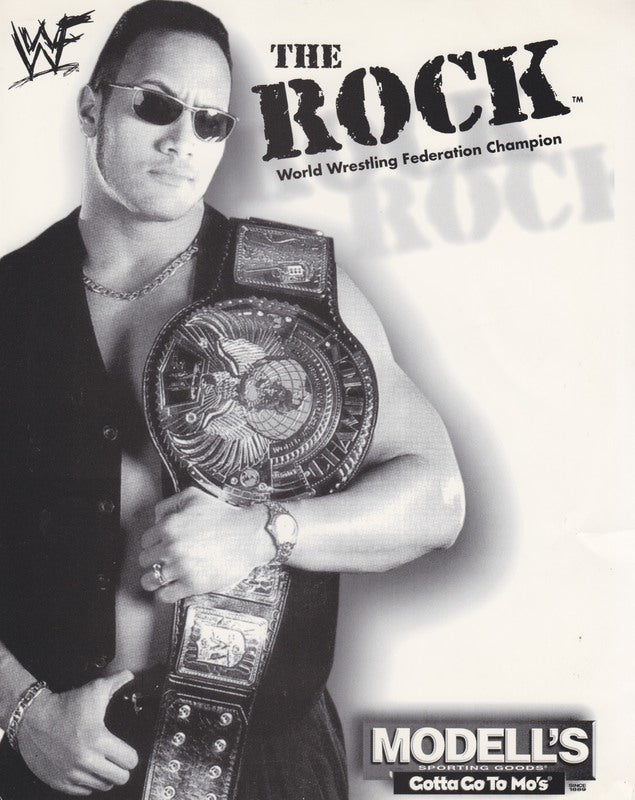 Modell's The Rock b/w PW Catalog