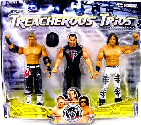 WWE Jakks Pacific Treacherous Trios 9 The Miz, Matt Hardy & John Morrison Action & Toy Figures PWcatalog