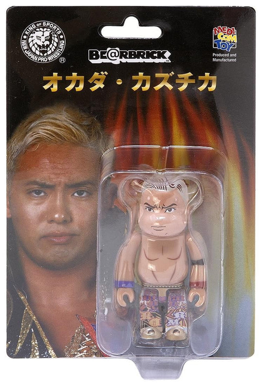 NJPW Medicom Toy Be@rBrick Carded Figures Kazuchika Okada
