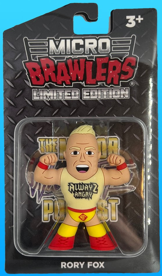2021 Major Wrestling Figure Podcast Micro Brawlers Rory Fox Action & Toy Figures PWcatalog