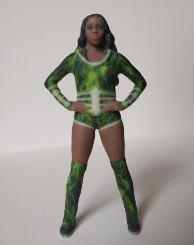 WWE Staramba 3D Printed Statues Naomi Action & Toy Figures PWcatalog