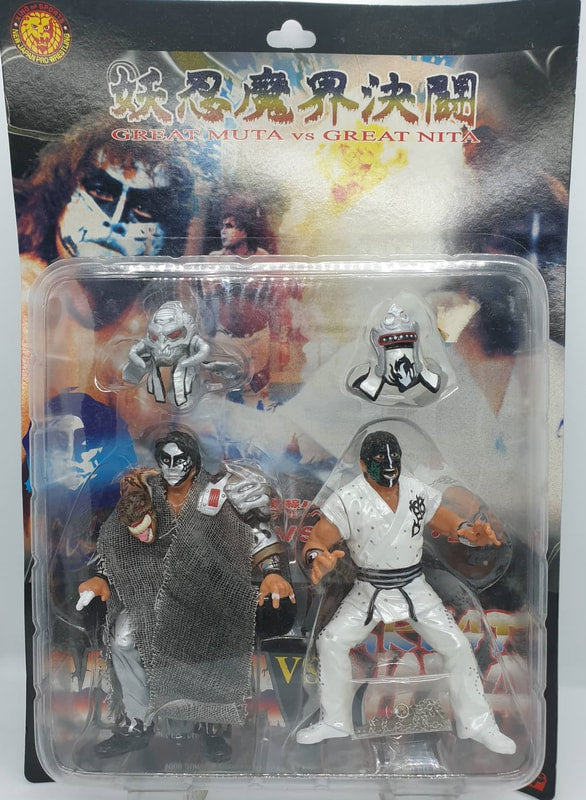 NJPW CharaPro Deluxe Multipack: Great Muta vs. Great Nita Action & Toy Figures PWcatalog
