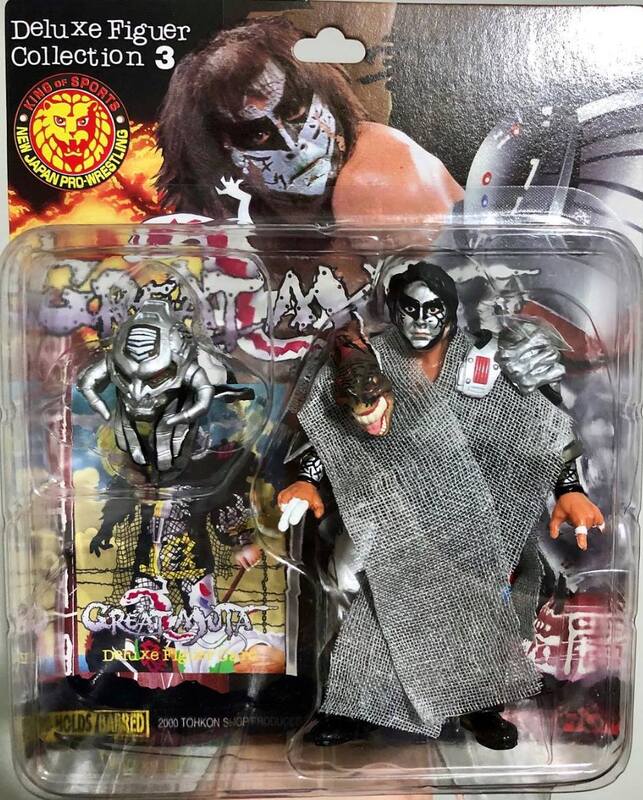 NJPW CharaPro Deluxe 3 Great Muta Action & Toy Figures PWcatalog