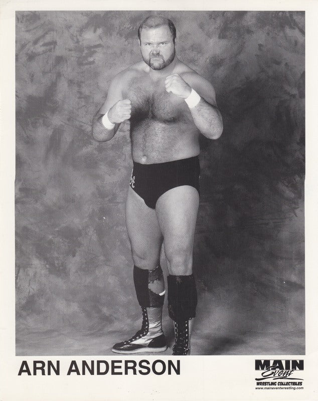 1990's Main Event Arn Anderson Promo Photo PWcatalog