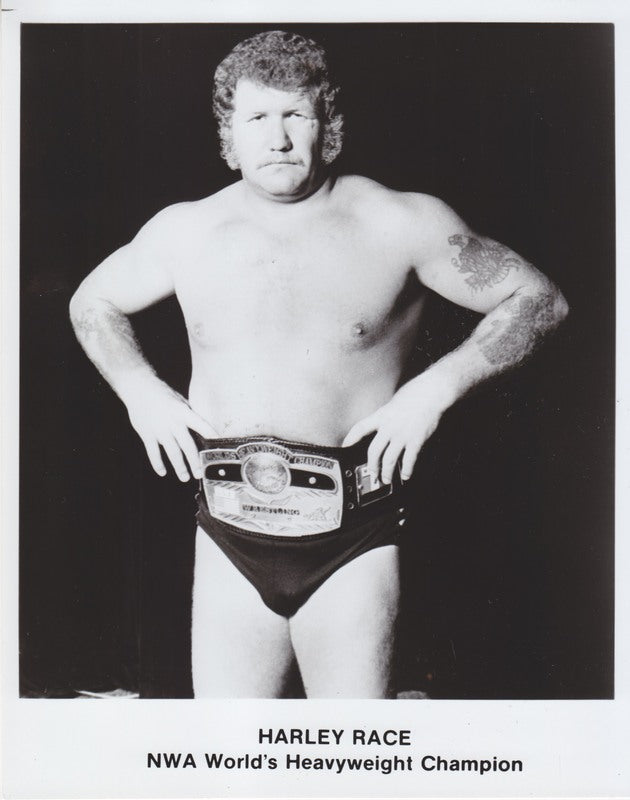 1970's NWA CHAMPION Harley Race Promo Photo PWcatalog
