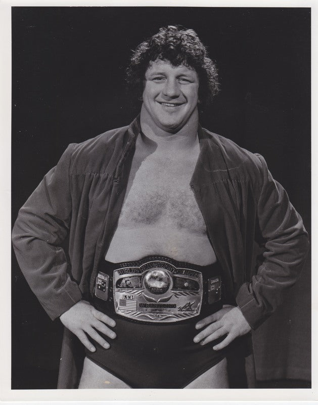 1970's NWA CHAMPION Terry Funk Promo Photo PWcatalog