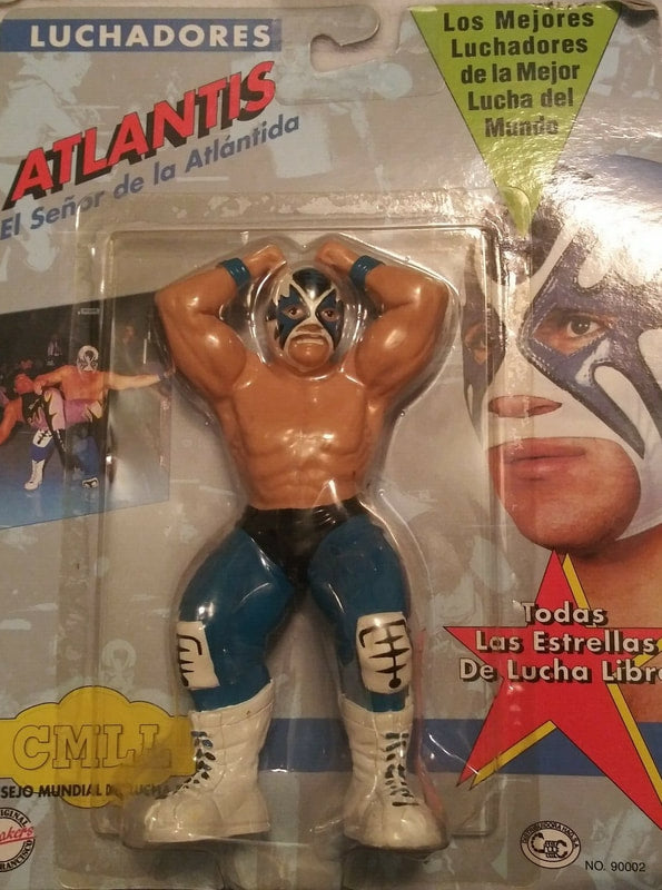 CMLL OSFTM Luchadores Atlantis Action & Toy Figures PWcatalog
