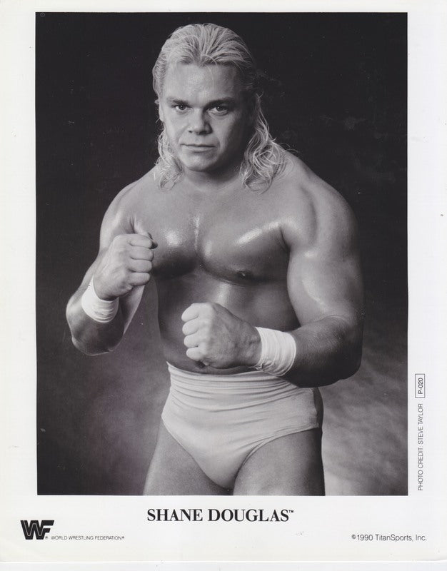 1990 Shane Douglas P020 b/w PW Catalog