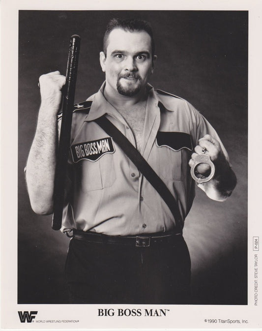 1990 Big Boss Man P024 b/w
