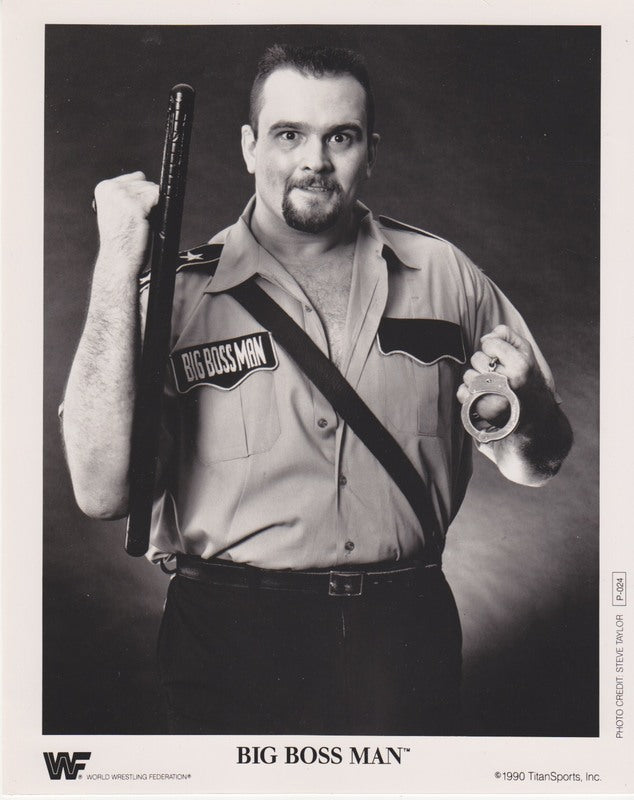 1990 Big Boss Man P024 b/w PW Catalog