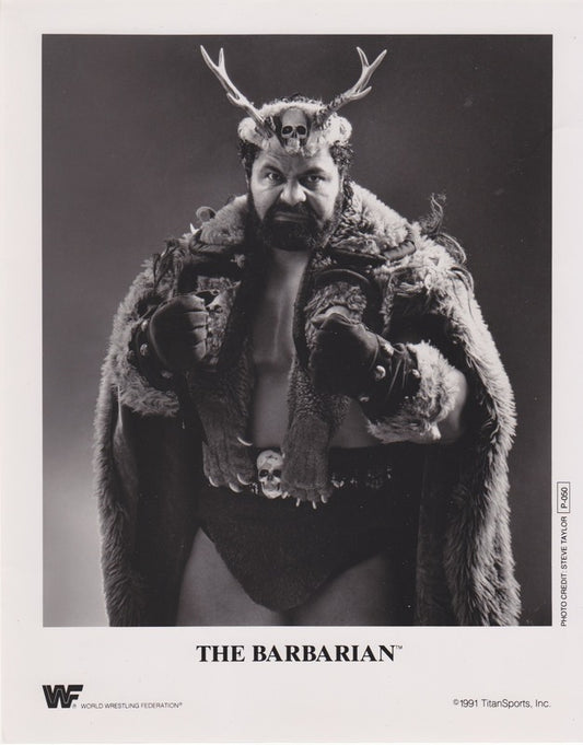 1991 The Barbarian P050 b/w PW Catalog