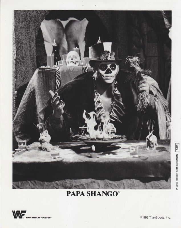1992 Papa Shango P073 (debut promo) b/w (pinholes) PW Catalog