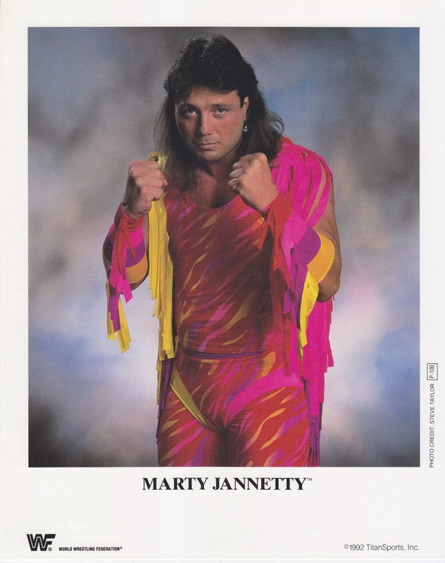 1992 Marty Jannetty P100a color PW Catalog