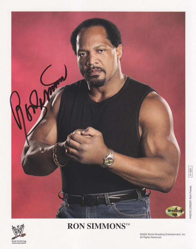2005 Ron Simmons P1021 (signed) color PW Catalog
