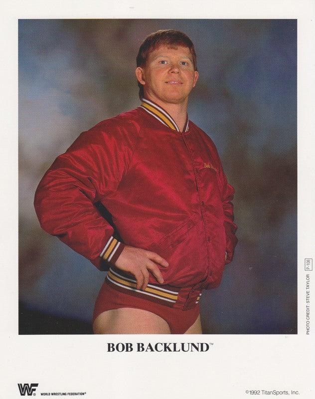 1992 Bob Backlund P108 color PW Catalog