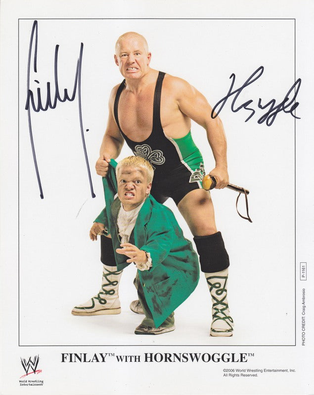 2006 Finlay w/Hornswoggle P1161 (signed) color PW Catalog