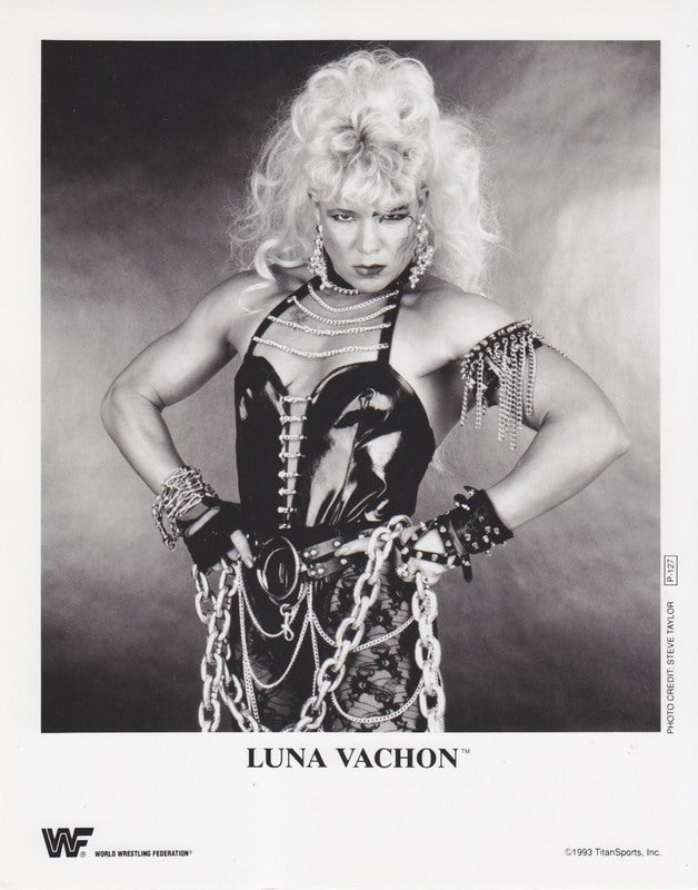 1993 Luna Vachon P127 (debut promo) b/w PW Catalog