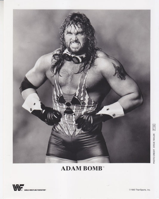 1993 Adam Bomb P134 (debut promo) b/w PW Catalog