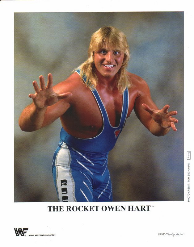 1993 The Rocket Owen Hart P140a color PW Catalog